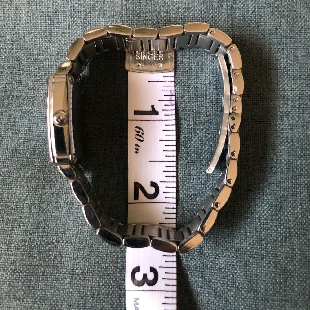 Bulova Stainless Steel Mother of Pearl Watch - Picture 10 of 12